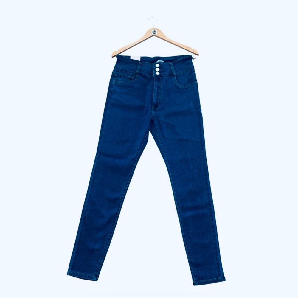 Y2K Movie and TV Clothes 15/16 NWT womans indigo BLUE DENIM JEANS